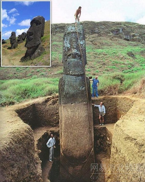 原来复活节岛的石像这么深不可测