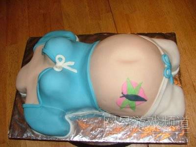 用蛋糕模拟婴儿的出生……堪比黑暗料理！如果蛋糕都长这个样子，肯定会有很多瘦子。看到最后一个，我要哭惹（2）
