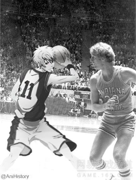 当二次元人物闯进三次元历史中时，竟毫无违和之感，如此和谐，仿佛本就存在于此历史瞬间（8）：黑子在NCAA冠军赛上，1979