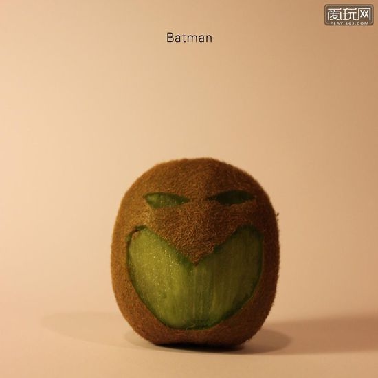 水果达人的猕猴桃COS，还能不能愉快吃水果了……（2）：蝙蝠侠