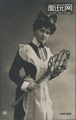 1900年前后的英国女仆装