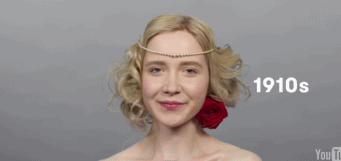 俄罗斯女子百年的妆容和发型变化
