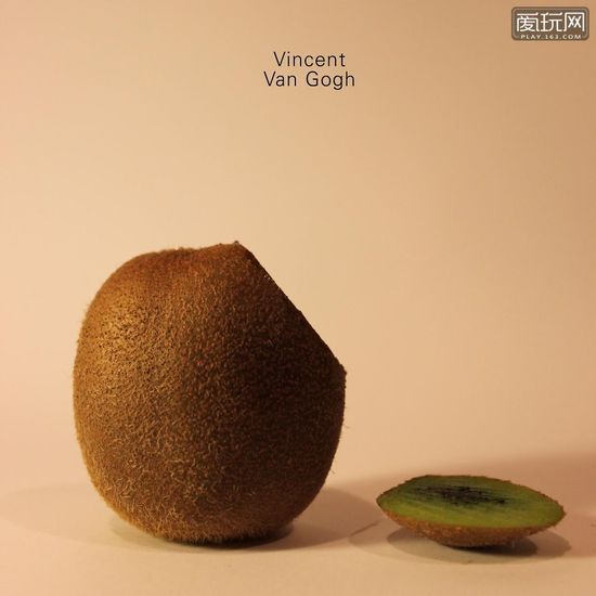 水果达人的猕猴桃COS，还能不能愉快吃水果了……（12）：文森特·威廉·梵高