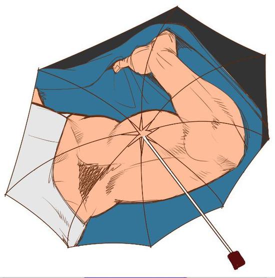 绅士概念的痛伞终于被设计出来了，从此无心爱晴天。雨神，请天天降下甘霖吧！（4）