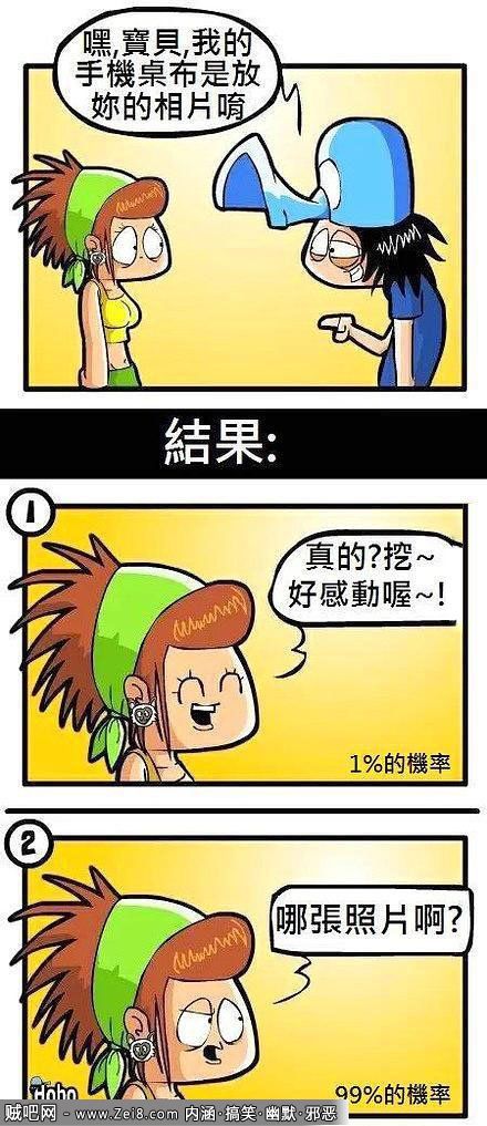 【韩国搞笑漫画】男女思想区别